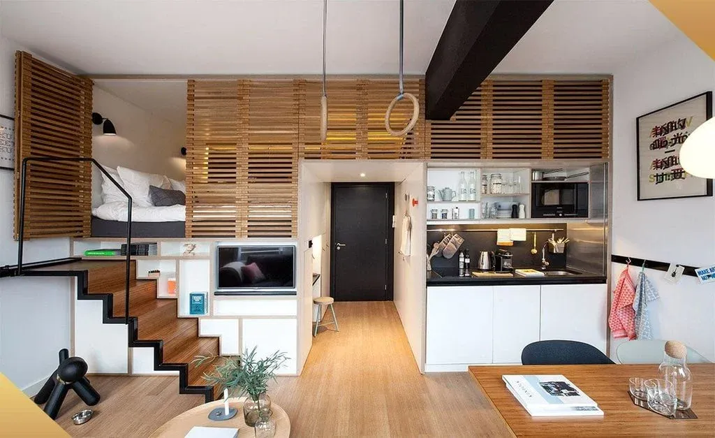 Thiết kế nội thất thông minh cho căn hộ studio